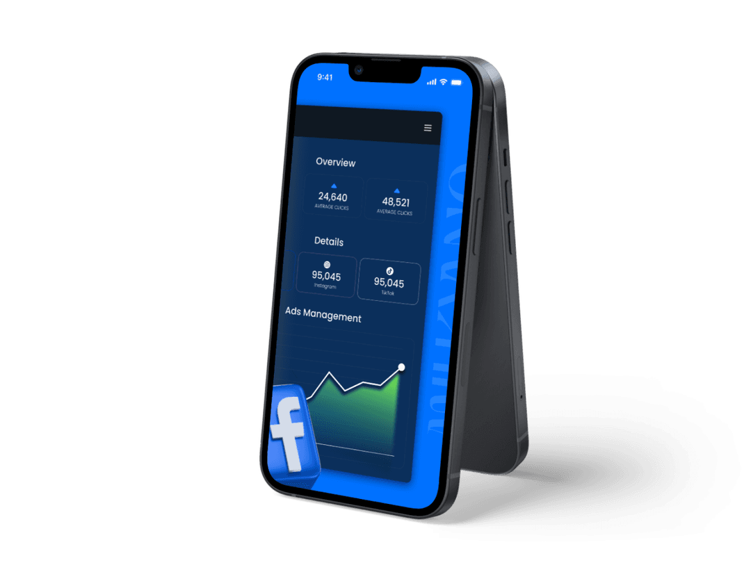 Meta Ads Dashboard on Phone